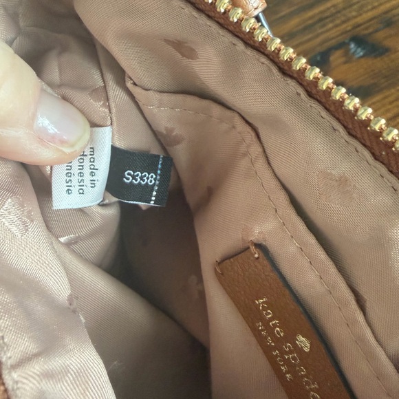 Kate Spade Bailey Brown leather Crossbody Bag  10x7 - Picture 9 of 9